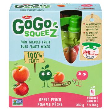 GoGo Squeez - Apple Peach