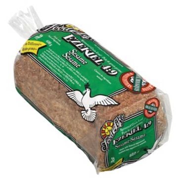 Ezekiel 4:9 Organic  - Bread 100% spouted whole grains & sesame