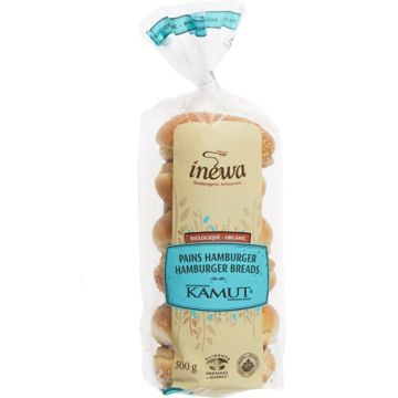 Organic bread - Kamut hamburger