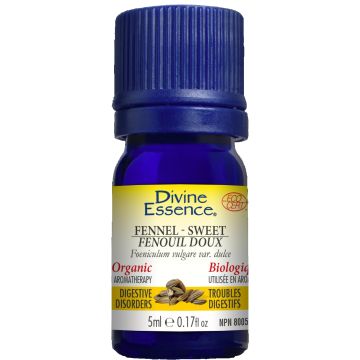 Essential Oil - Organic sweet fennel (Foeniculum vulgare var. dulce)