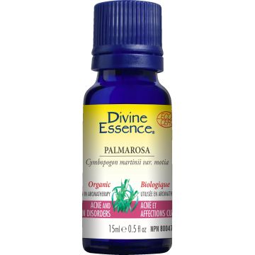 Essential Oil - Palmarosa organic (Cymbopogon martinii var. motia)