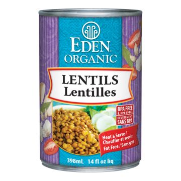 Organic Lentils - Heat and serve