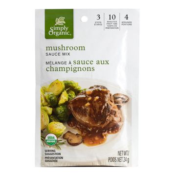 Organic Mushroom Sauce Mix