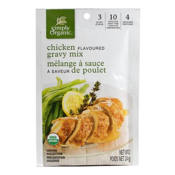 Organic Chicken Flavoured Gravy Mix