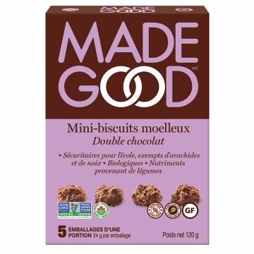 Organic Soft Baked Mini Cookies - Double Chocolate