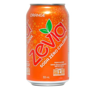 Zero calorie soda - Orange