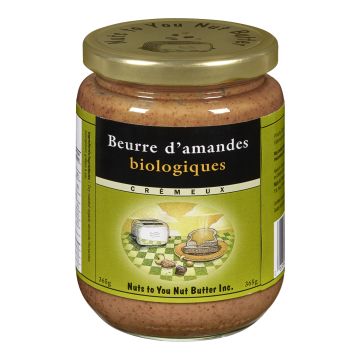 Organic almond butter - Smooth