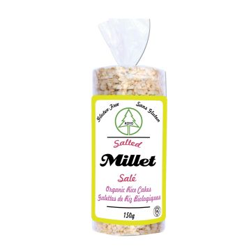 Rice cakes - Millet salted