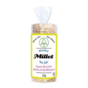 Rice cakes - Millet  unsalted