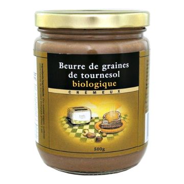 Organic sunflower seed butter