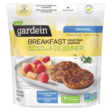 Frozen Vegetarian Patties Breakfast Saus'age Original