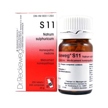 Schuessler salt - S11 (Natrum sulphuricum)