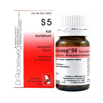 Schuessler salt - S5 6X (Kali muriacitum)