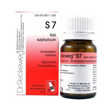 schuessler salt - S7 (Kali sulphuricum)