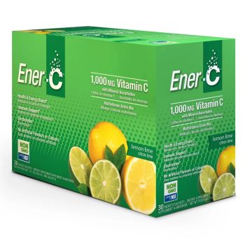 Vitamin C 1000 mg - Lemon and lime (30 packets)