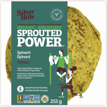 Sprouted power tortillas organic  - Spinach