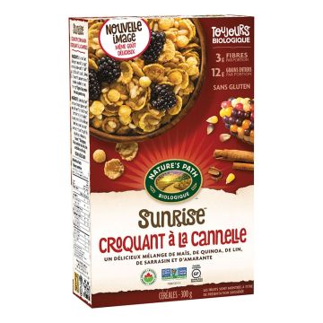 Organic Cereal - Sunrise® Cinnamon crunch