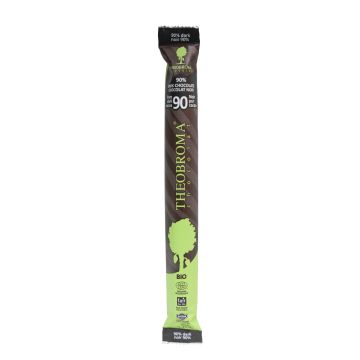 Fairtrade organic 90% pure cocoa chocolate baton