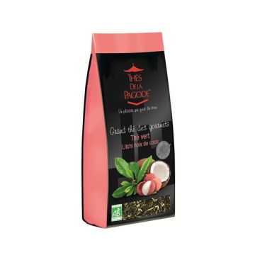 Gourmet tea - Lychee & coconut green tea