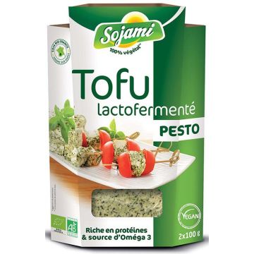 Organic Lactofermented Tofu - Pesto