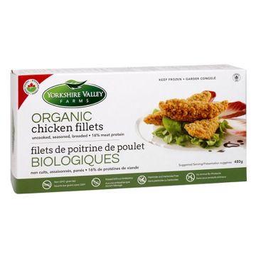 Organic chicken -  Fillets breades